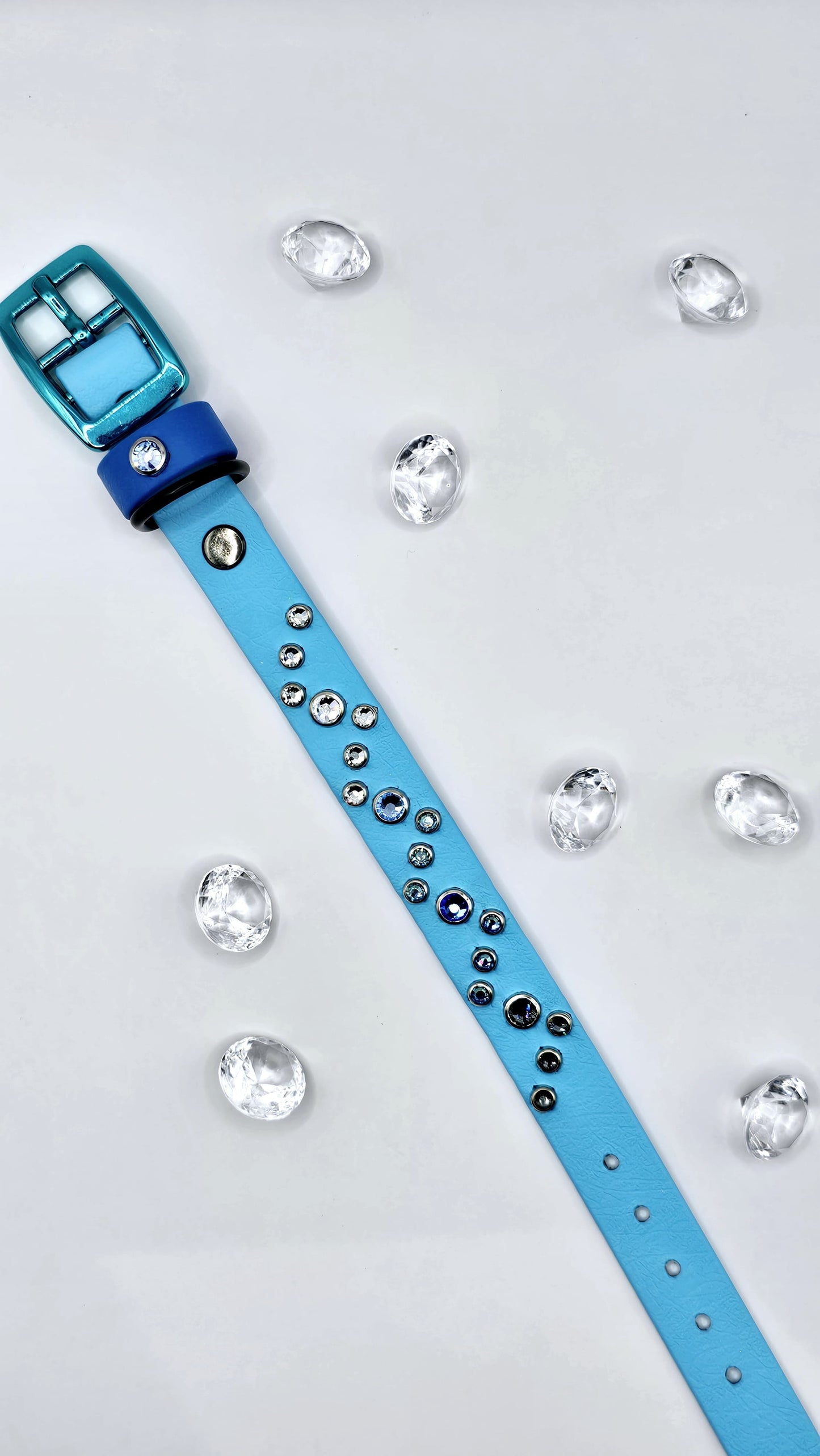 3/4" Collar (19 mm) - Shimmering_Quartz Design