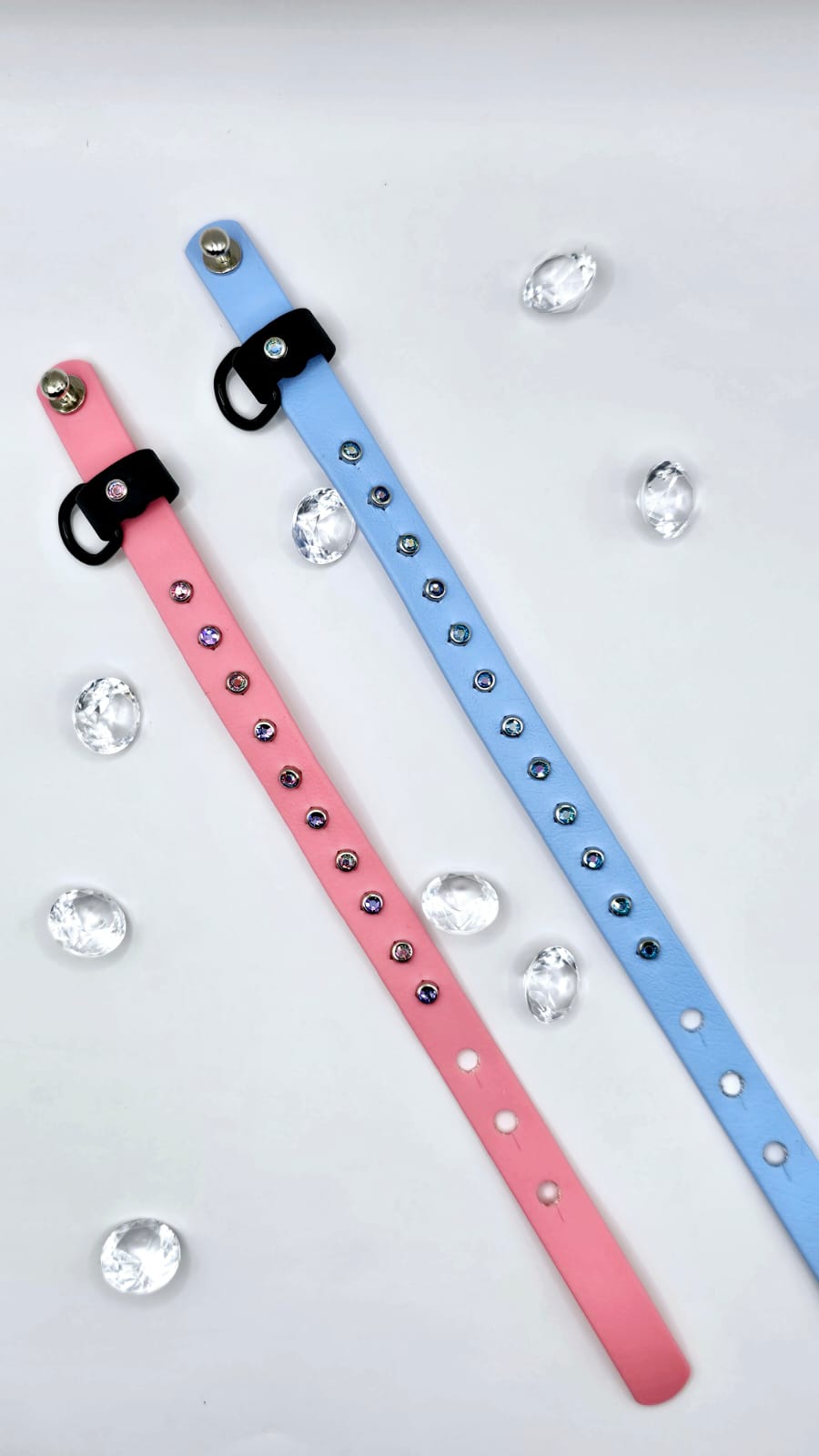 House Collar - Straight Line Crystals