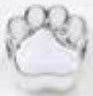 (Optional) Paw Prints Charm
