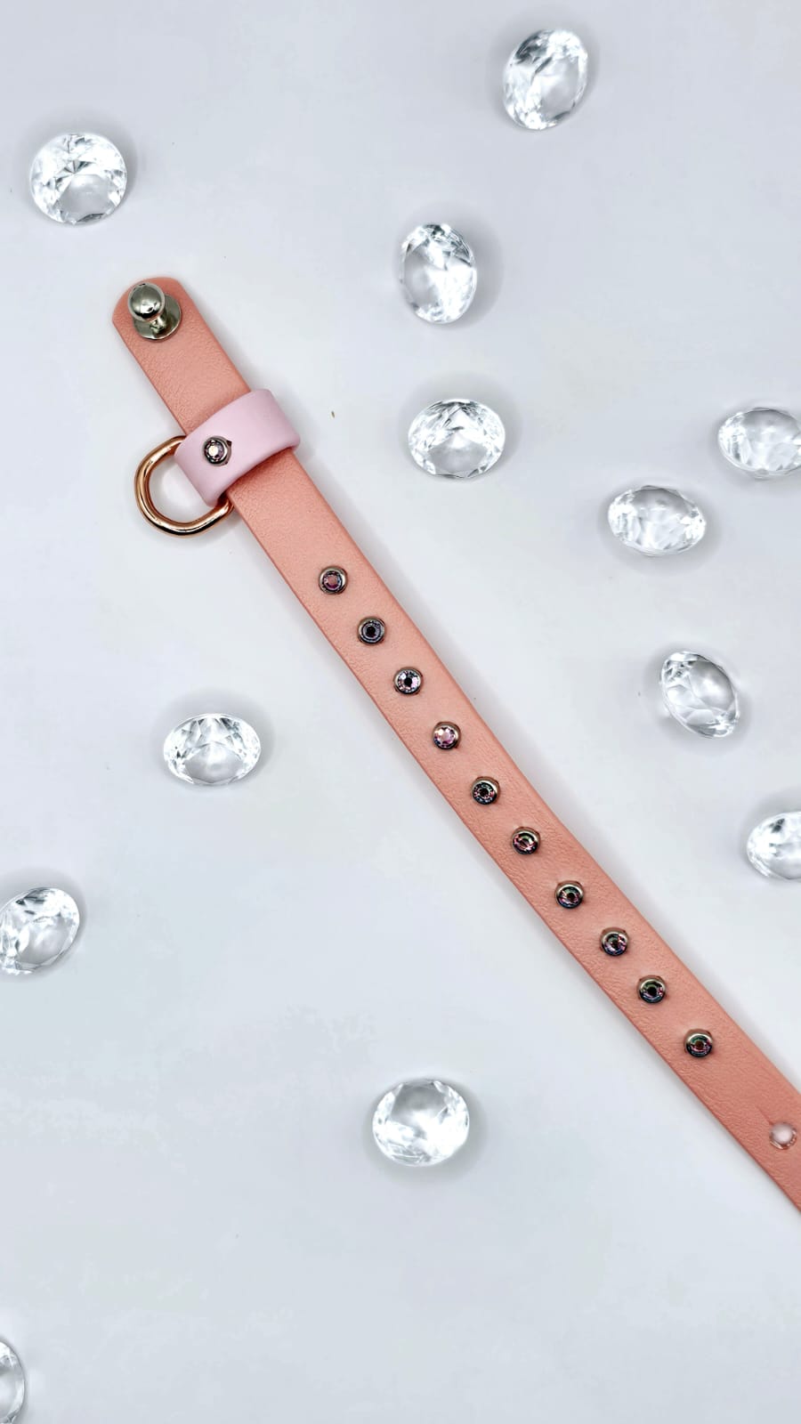 House Collar - Straight Line Crystals