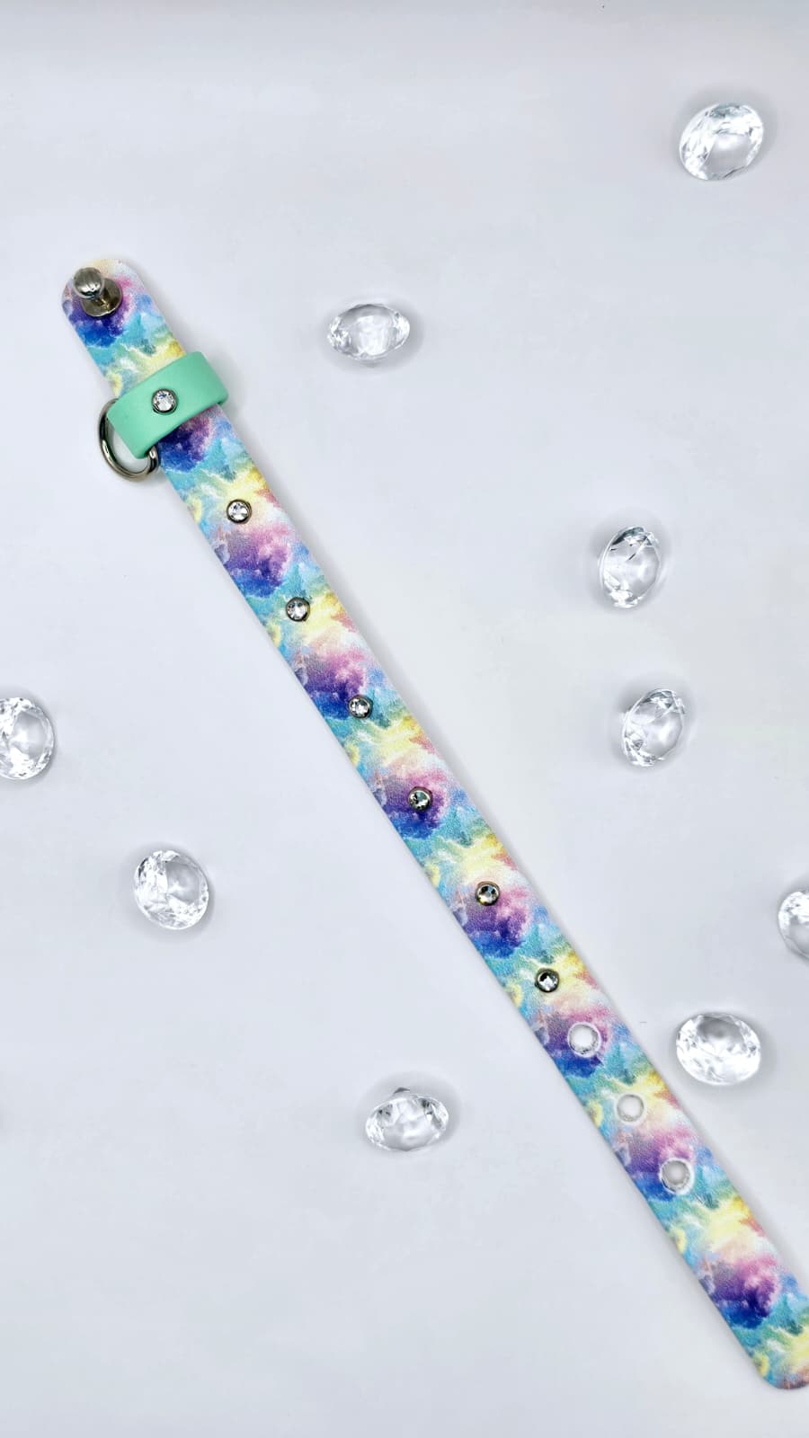 House Collar - Straight Line Crystals