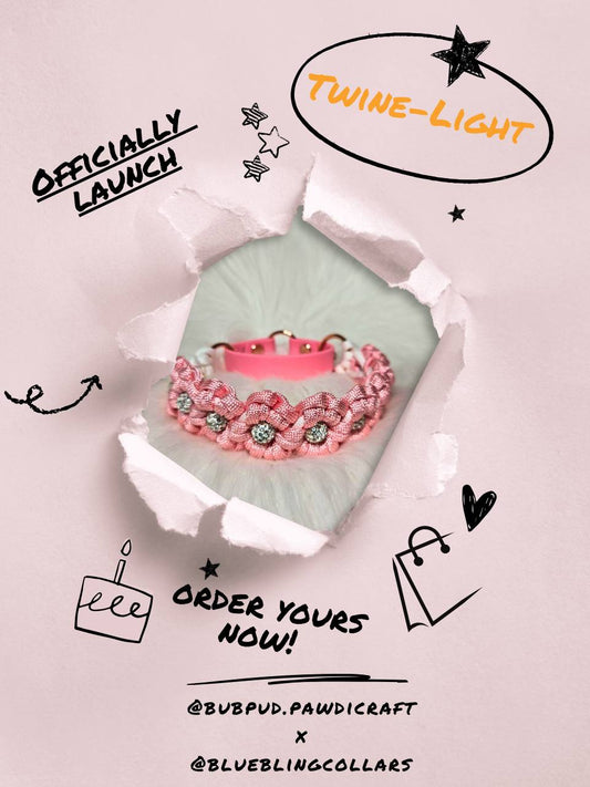 5/8" Biothane Martingale Collar (16mm) - Twine Light (Fixed)